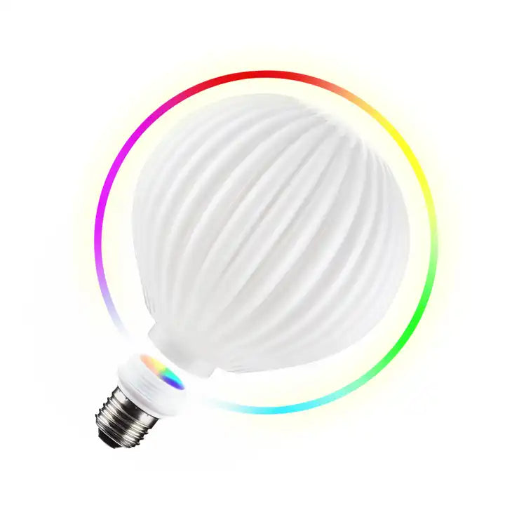 Lighting new design smart bulb wifi Decorative lighting led bulb lights E27/E26 ST64 G125 RGB Bulb