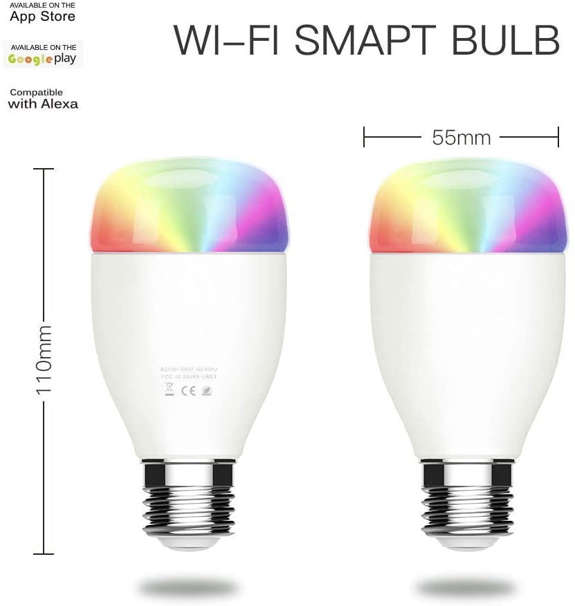 Intelligent light bulb, energy-saving and environmentally friendly, very bright